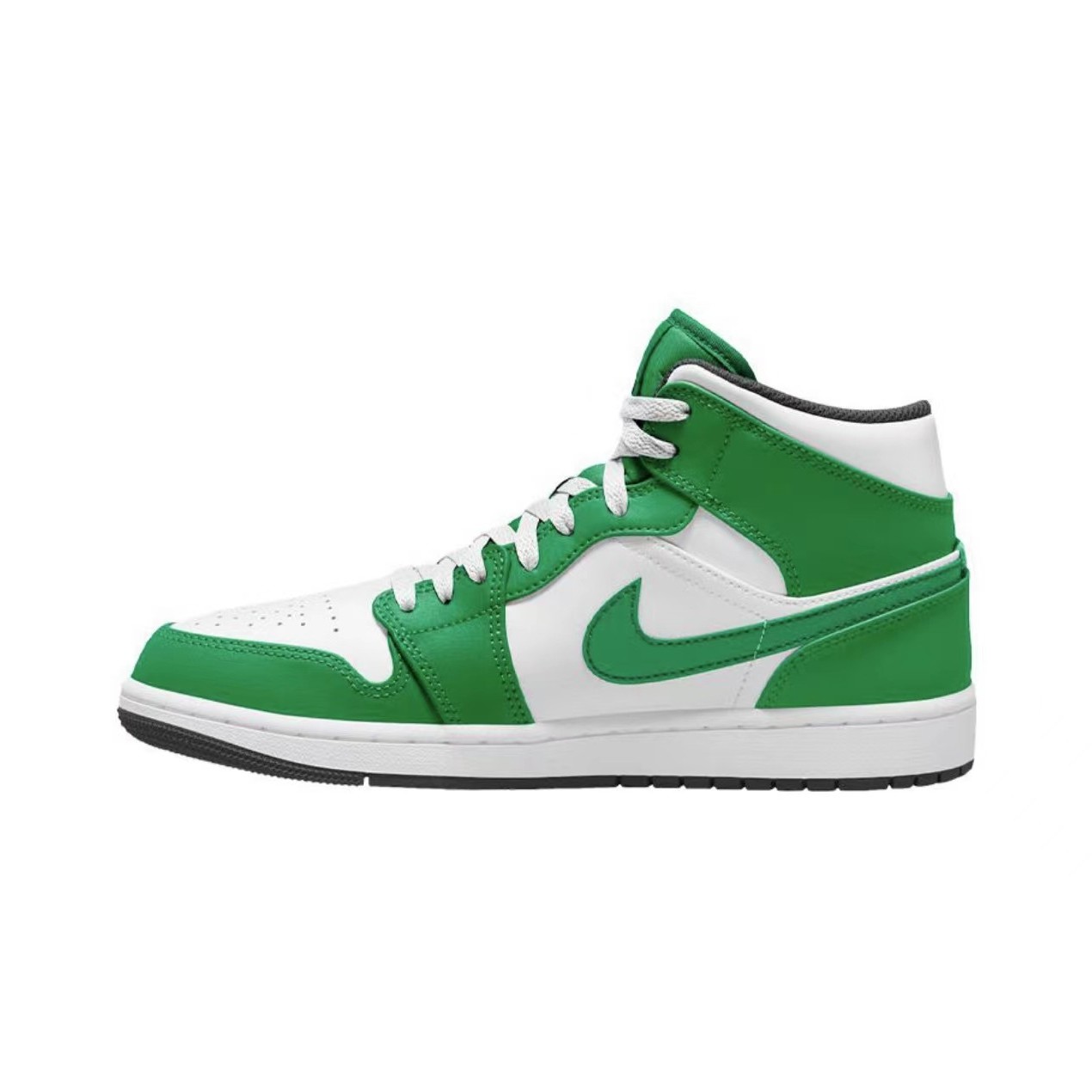 【门店专属】Air Jordan MID Celtics 复古白绿男鞋  DQ8426-301