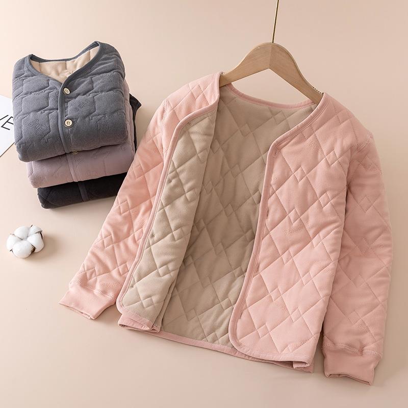 校服神器儿童铺棉外套内胆男童女童冬季内搭棉服中大童羊毛保暖小