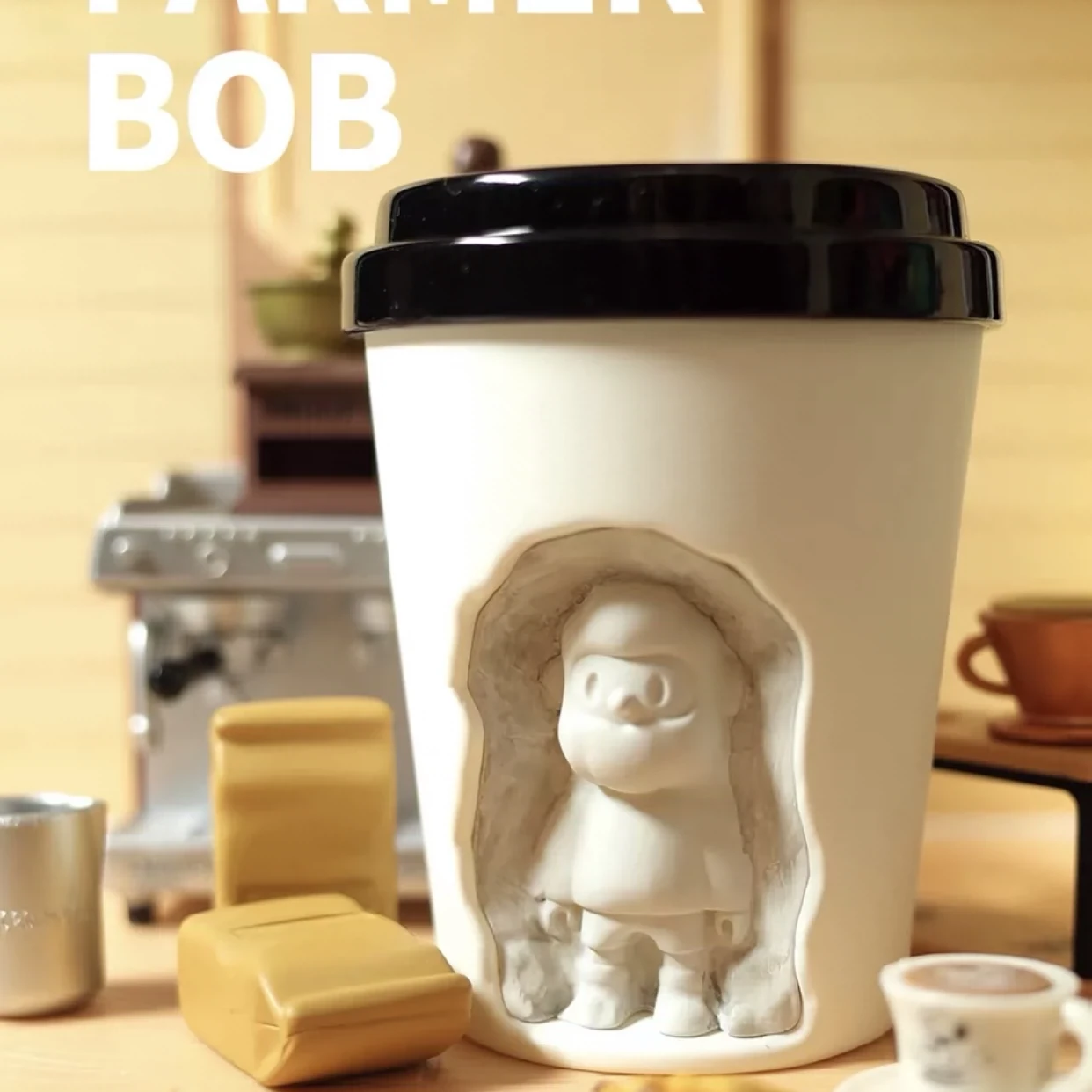 【拆盒拆袋】bob麦田新生系列潮玩手办盲盒摆件汽车