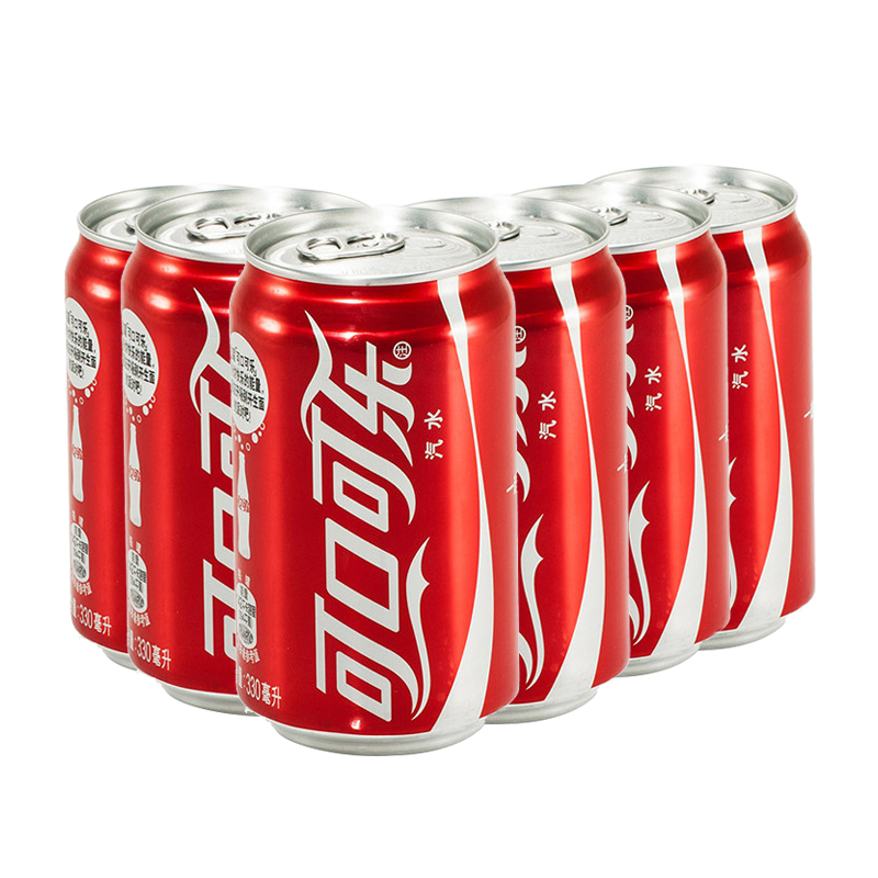 【冰镇】可口可乐 330mL*6罐