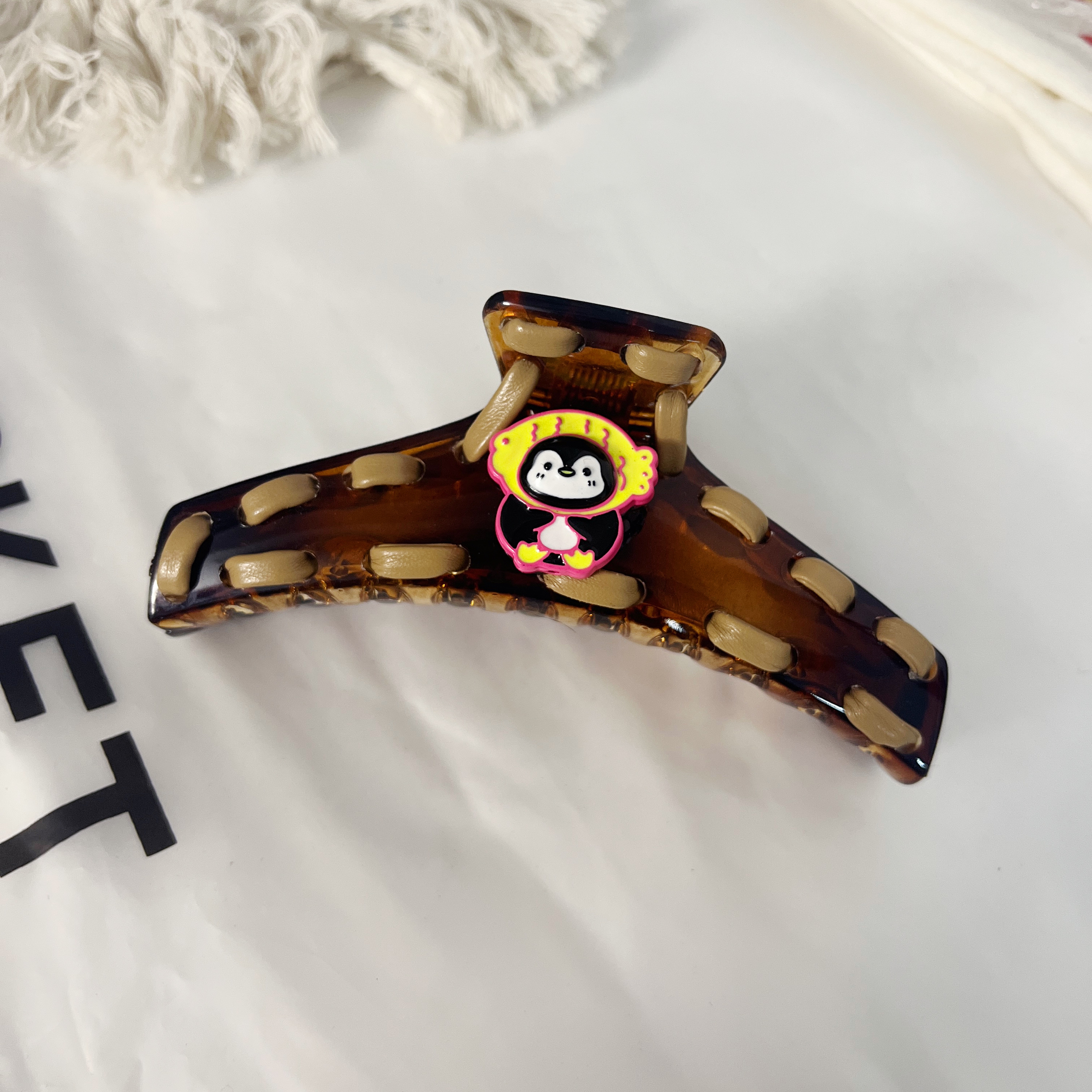 Y 1034  YADUIDUI  小企鹅缠线大抓夹
