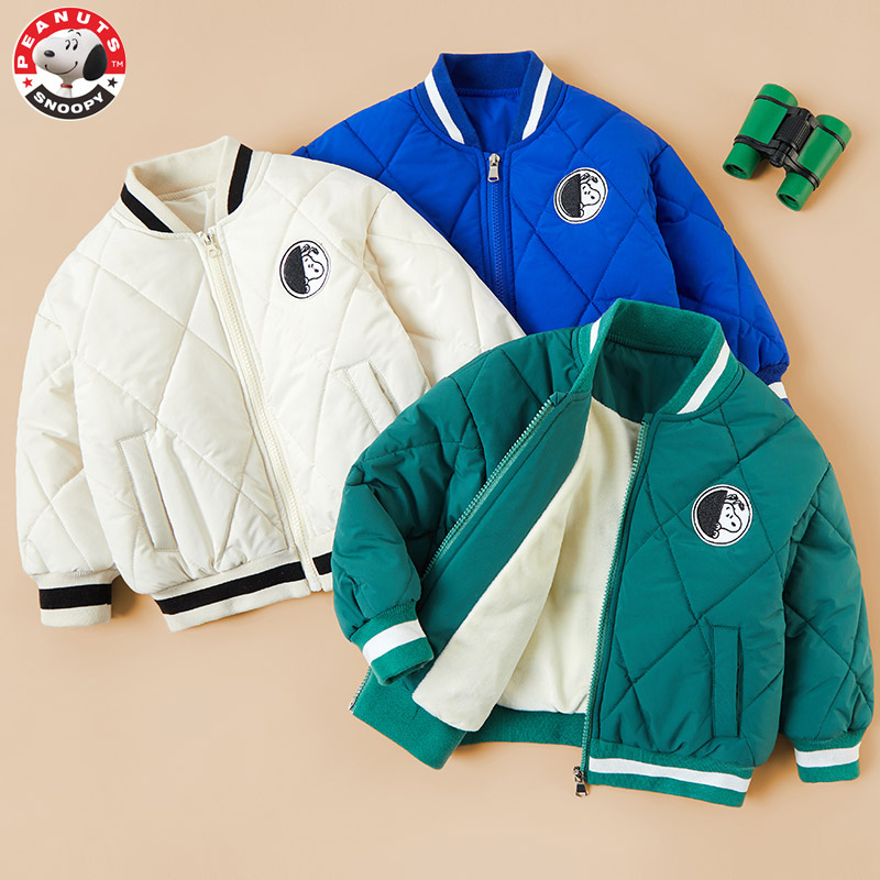 Snoopy/史努比爆史努比童装加厚秋冬保暖休闲洋气外套棉服冬款