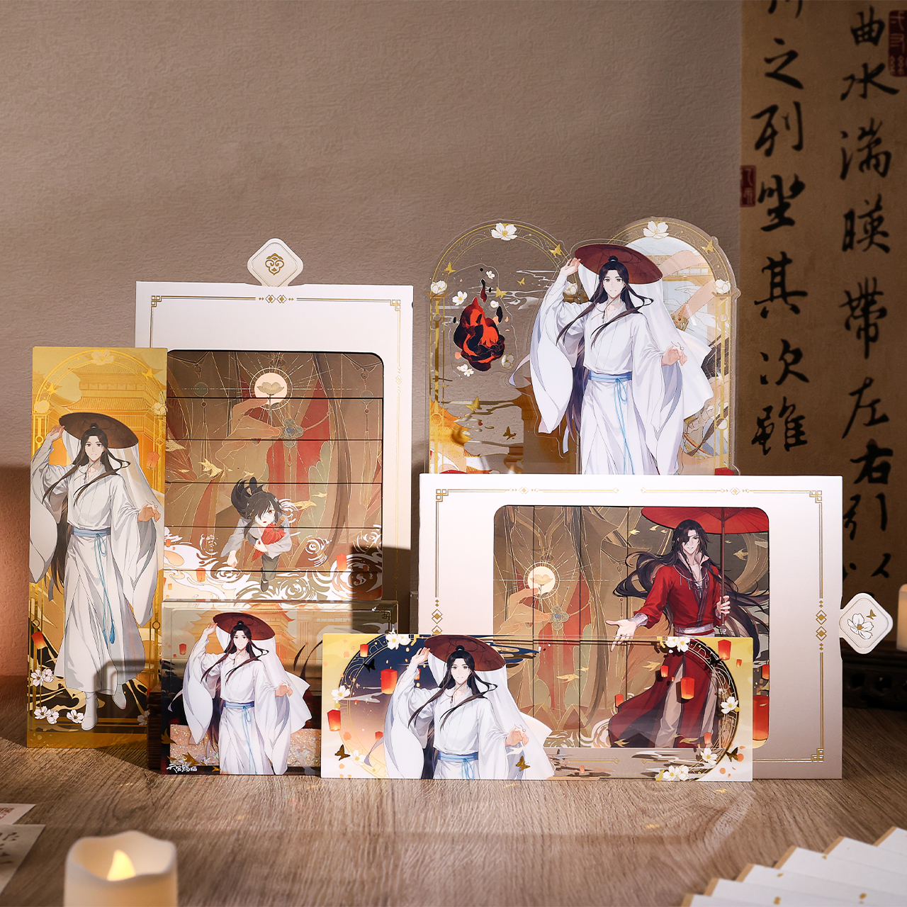 【bilibiliGoods】《天官赐福》正版动漫合金系列谷子卡片正品周边
