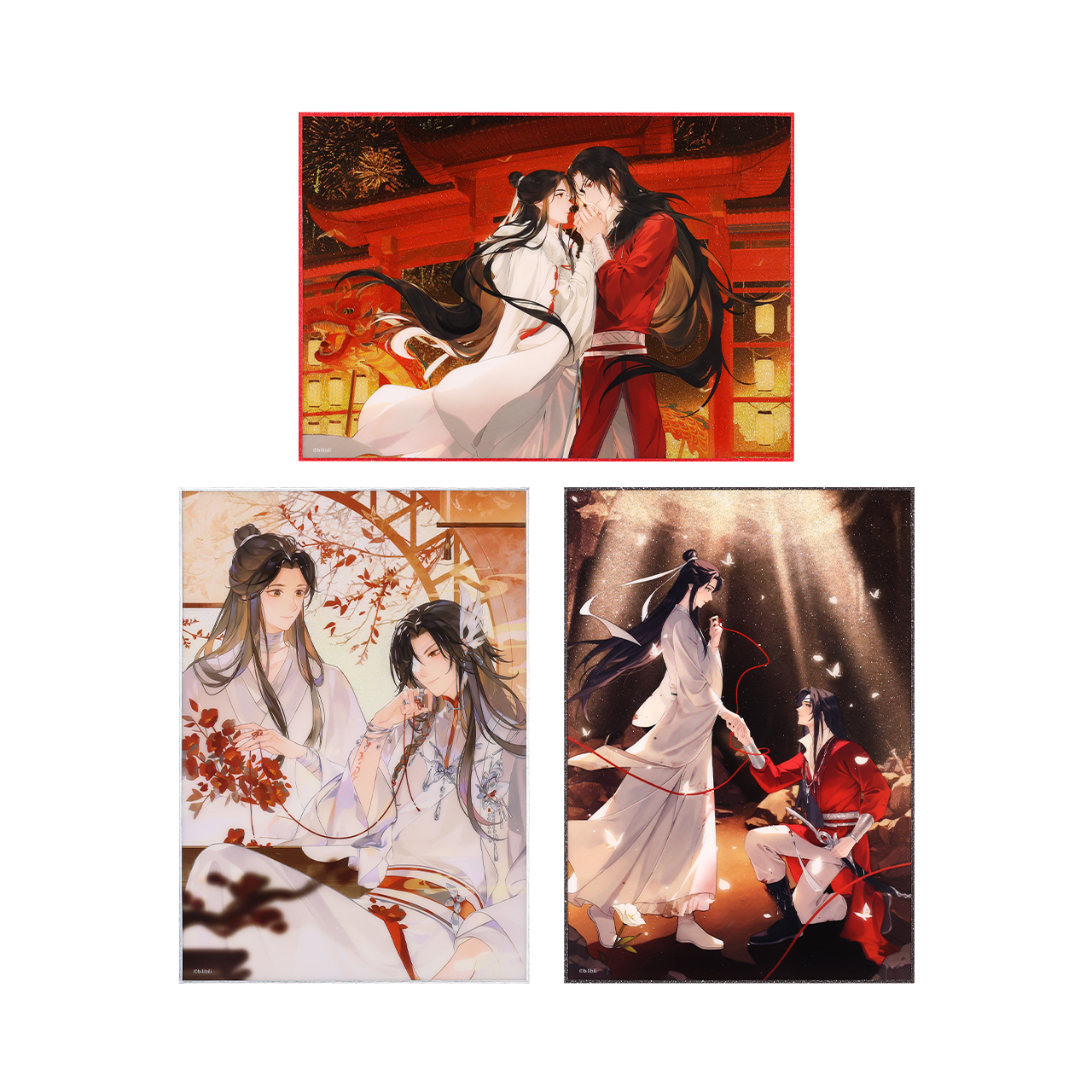 【现货】bilibiliGoods《天官赐福》周边正版星霜荏苒系列双闪色纸