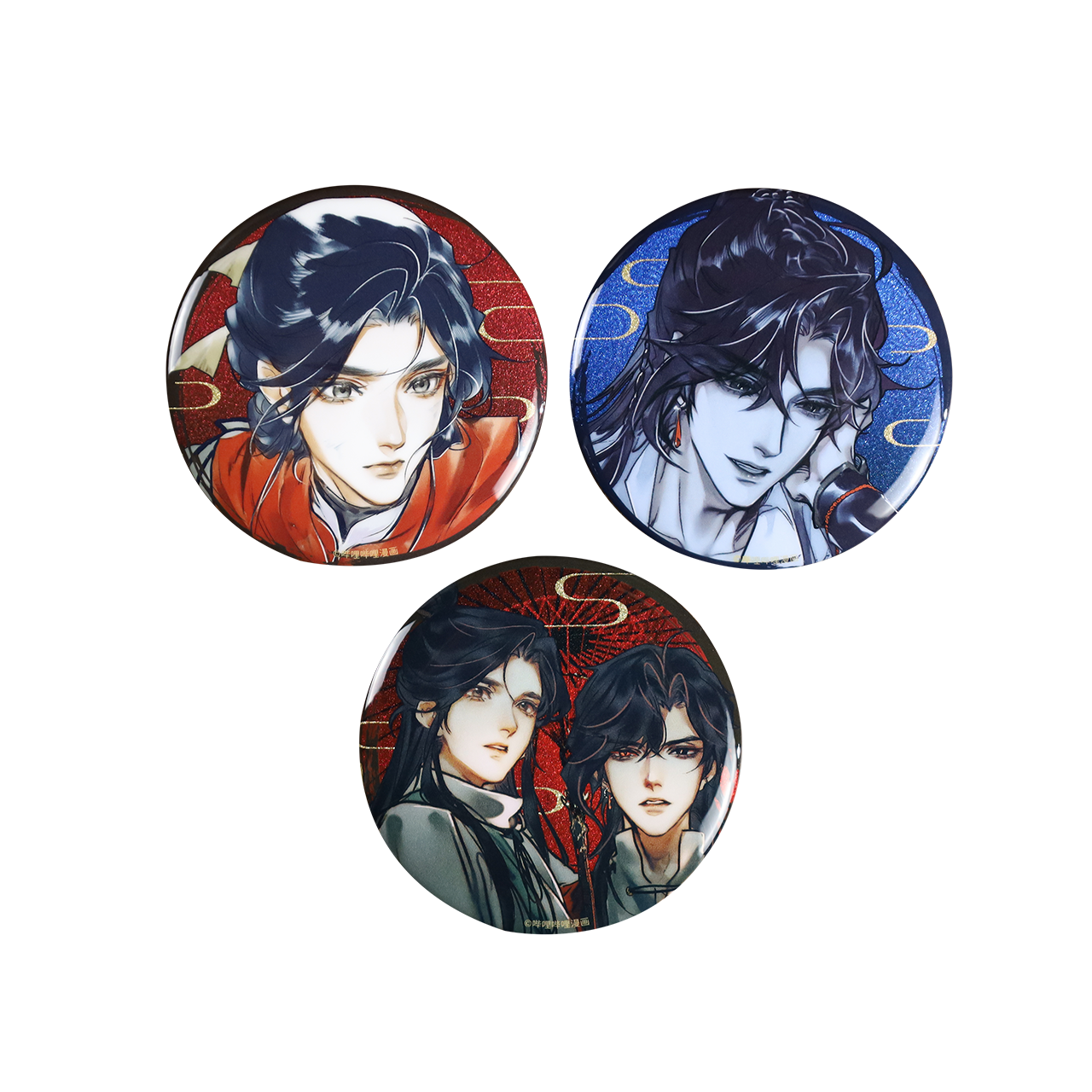 【bilibiliGoods】 天官赐福周边中国马口铁徽章正版