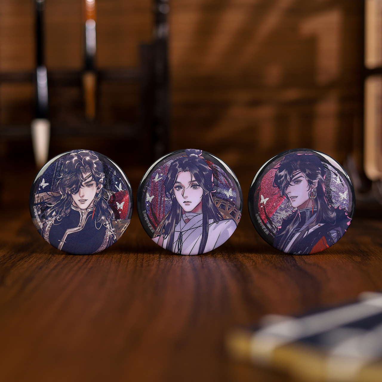 【现货】BEMOE哔哩哔哩官方《天官赐福》漫画正版周边马口铁徽章正品