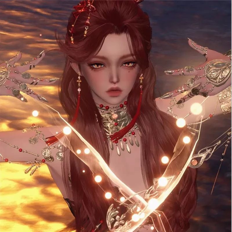 「逆水寒手游捏脸」『天生尤物1.0黑皮』黑皮辣姐姐