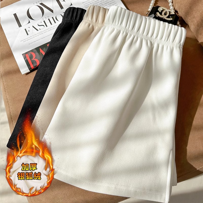 卫衣打底神器内搭遮臀小屁帘秋冬款加绒加厚鲨鱼款外搭叠穿遮屁股