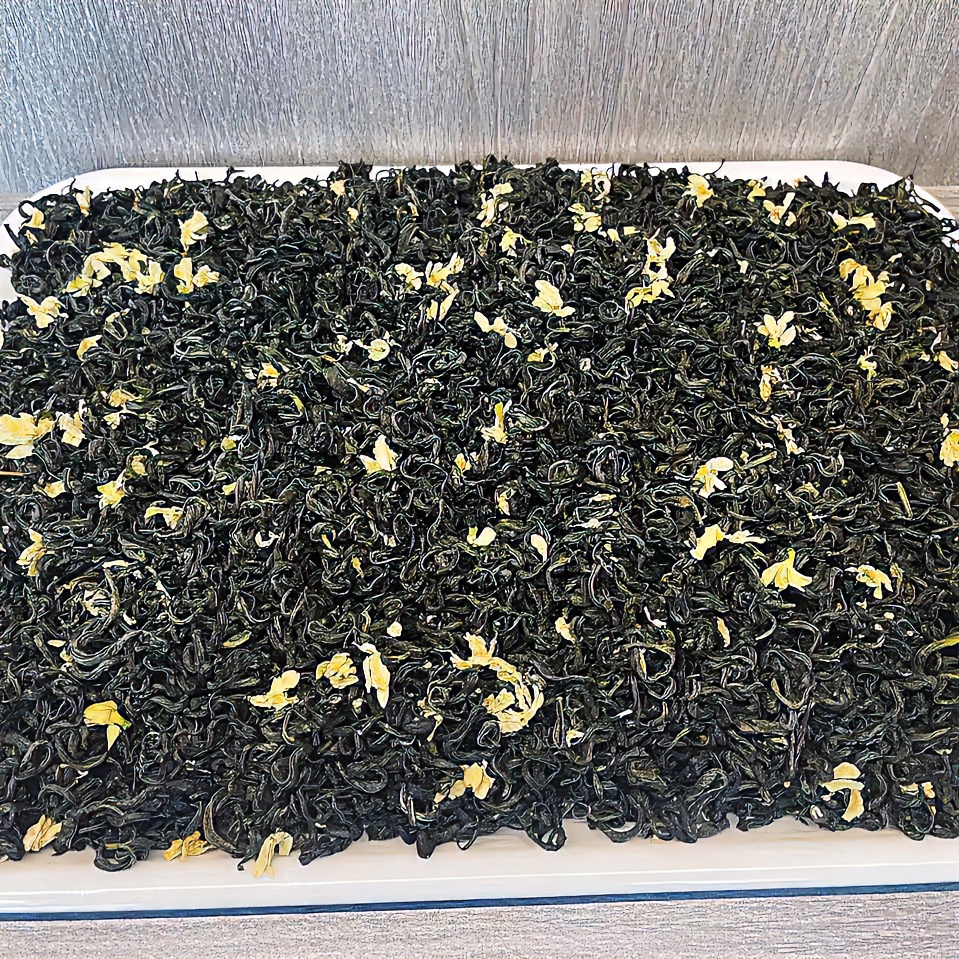 马阳甄选2023新茶浓香型新茶茉莉飘雪口粮茶口感重