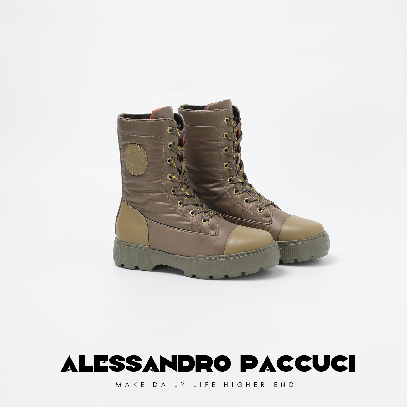 Alessandro Paccuci洛哥23998X牛皮＆科技防水 HER*S高定马丁靴