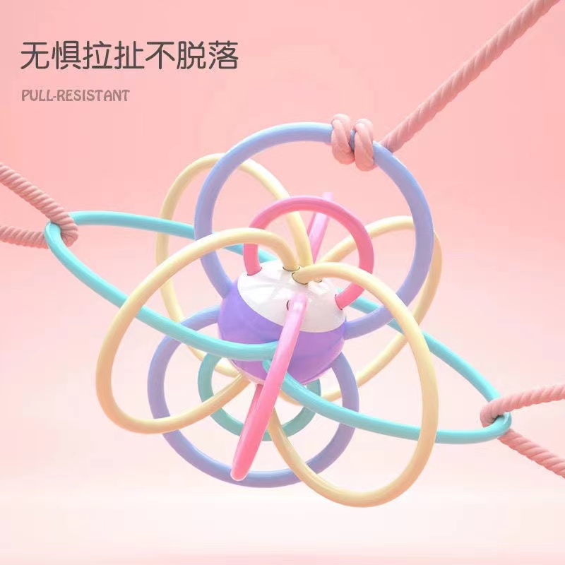 安抚宝宝摇晃可发声手摇铃（无包装）