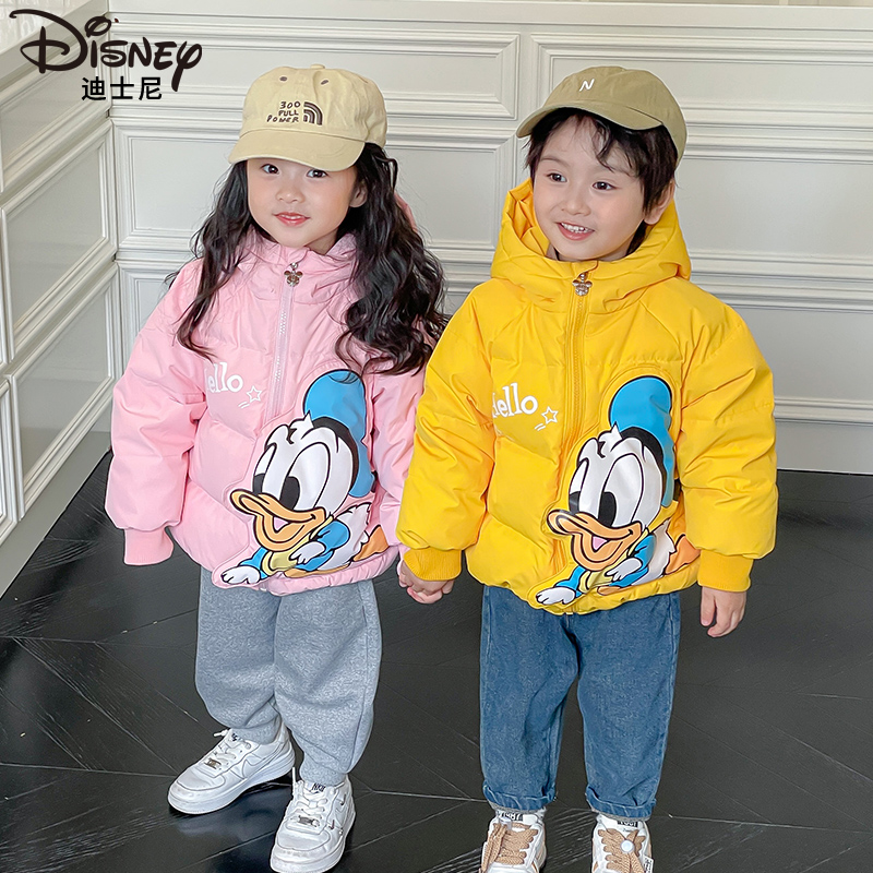 Disney/迪士尼儿童羽绒服冬季新款男女宝宝加厚保暖外套XOE4SU905