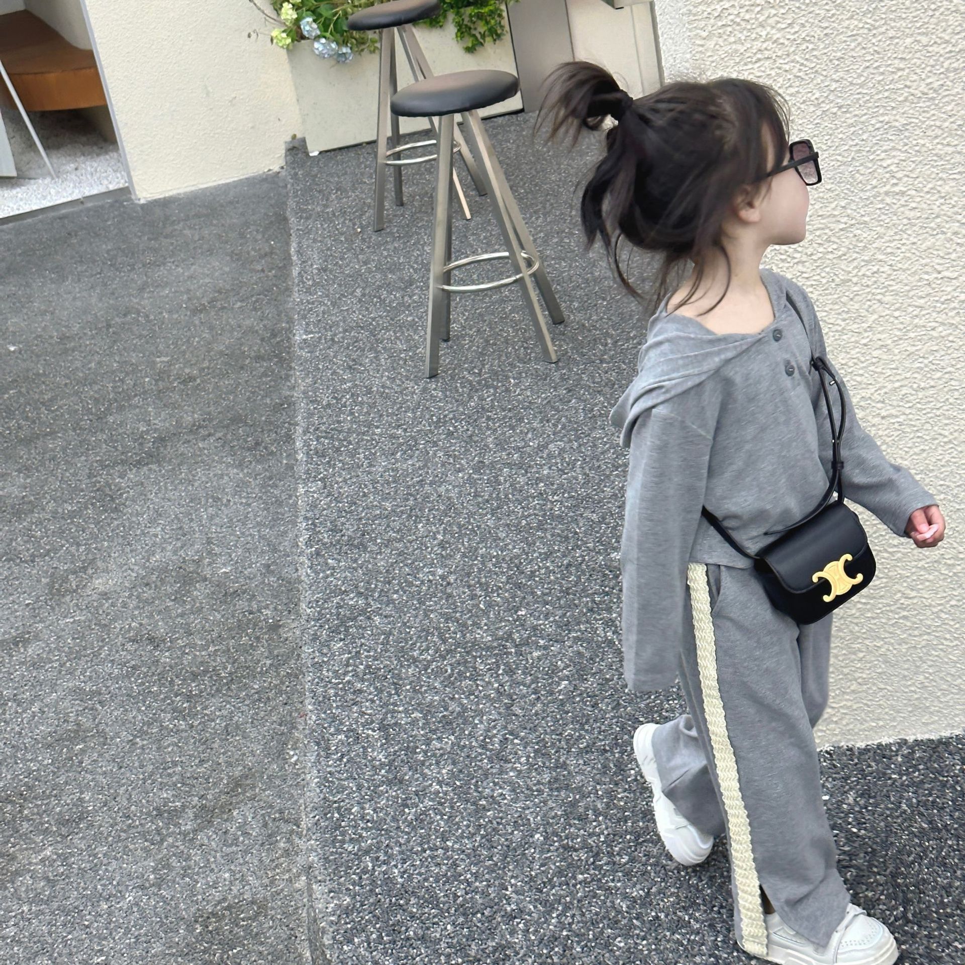 【滢妈优选】童装女童春装儿童套装女宝春秋运动两件套韩版洋气XZ