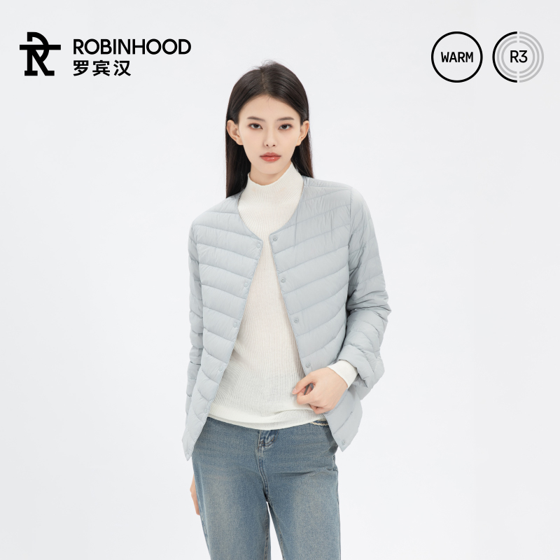 【罗宾汉】26年新款女款气质轻薄修身羽绒服女-R241Y5010