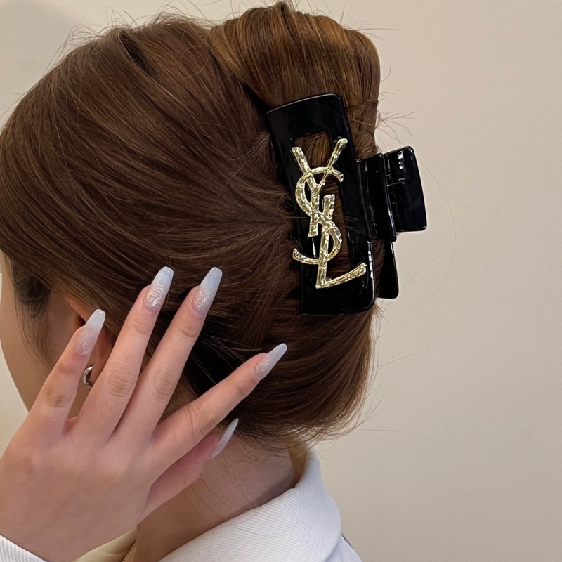 非金属亚克力发饰 方形大号母盘发抓夹女日韩高端鲨鱼夹女后脑勺