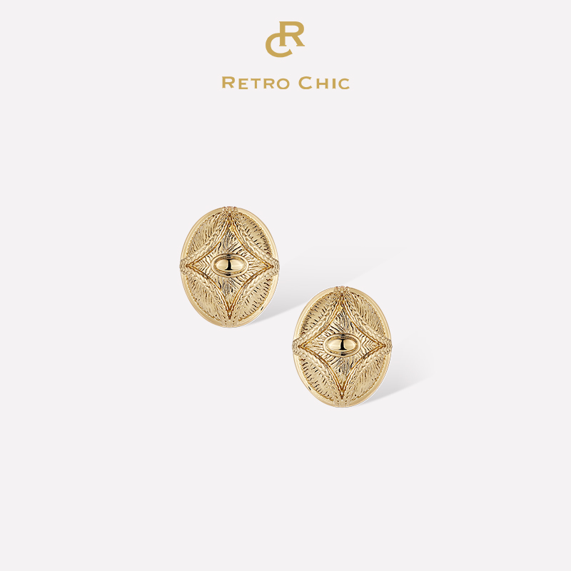 铜合金耳饰 【大英博物馆联名】系列RetroChic埃及之眼耳钉及项链