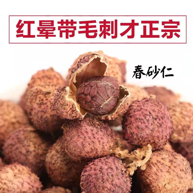 精选春砂仁正宗春砂仁干果特产农产品蒸肉卤料煲汤泡酒泡水喝50g