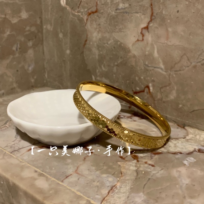 新中式国潮风｜龙鳞手镯｜镭射 千亮光面设计精美时尚个性