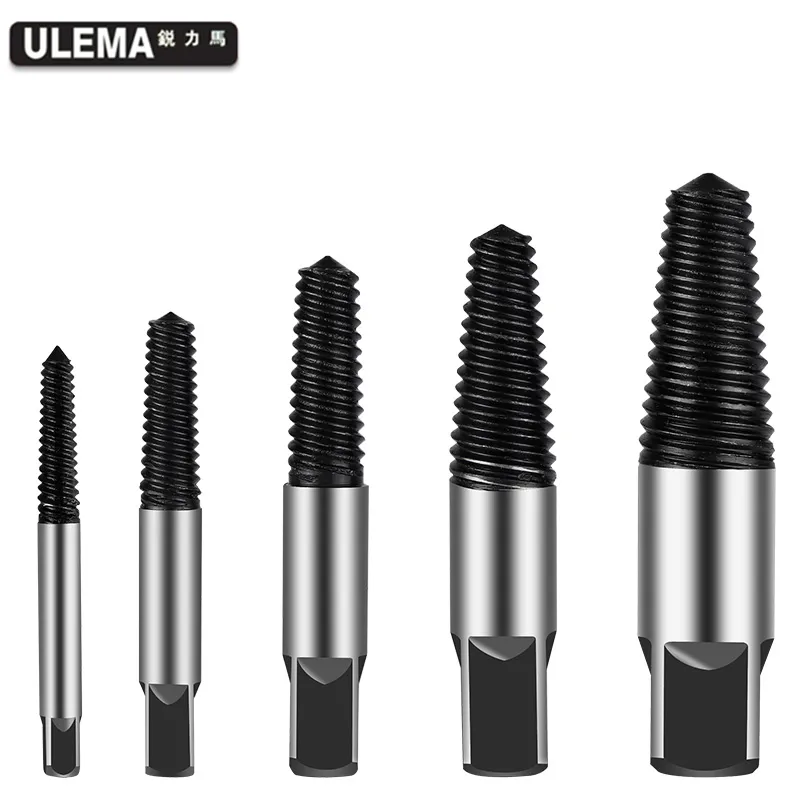 水龙头三角阀断丝取出器丝锥反牙滑丝水管断管断头螺丝取丝器