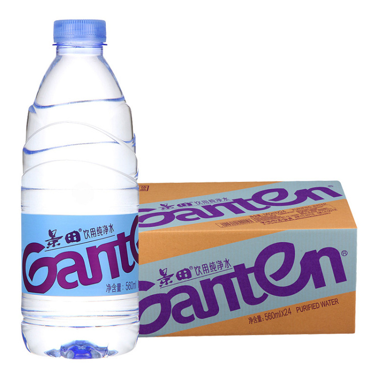 景田饮用水 瓶装水 天然360ml*24瓶饮用水整箱泉水景田360ml*12瓶