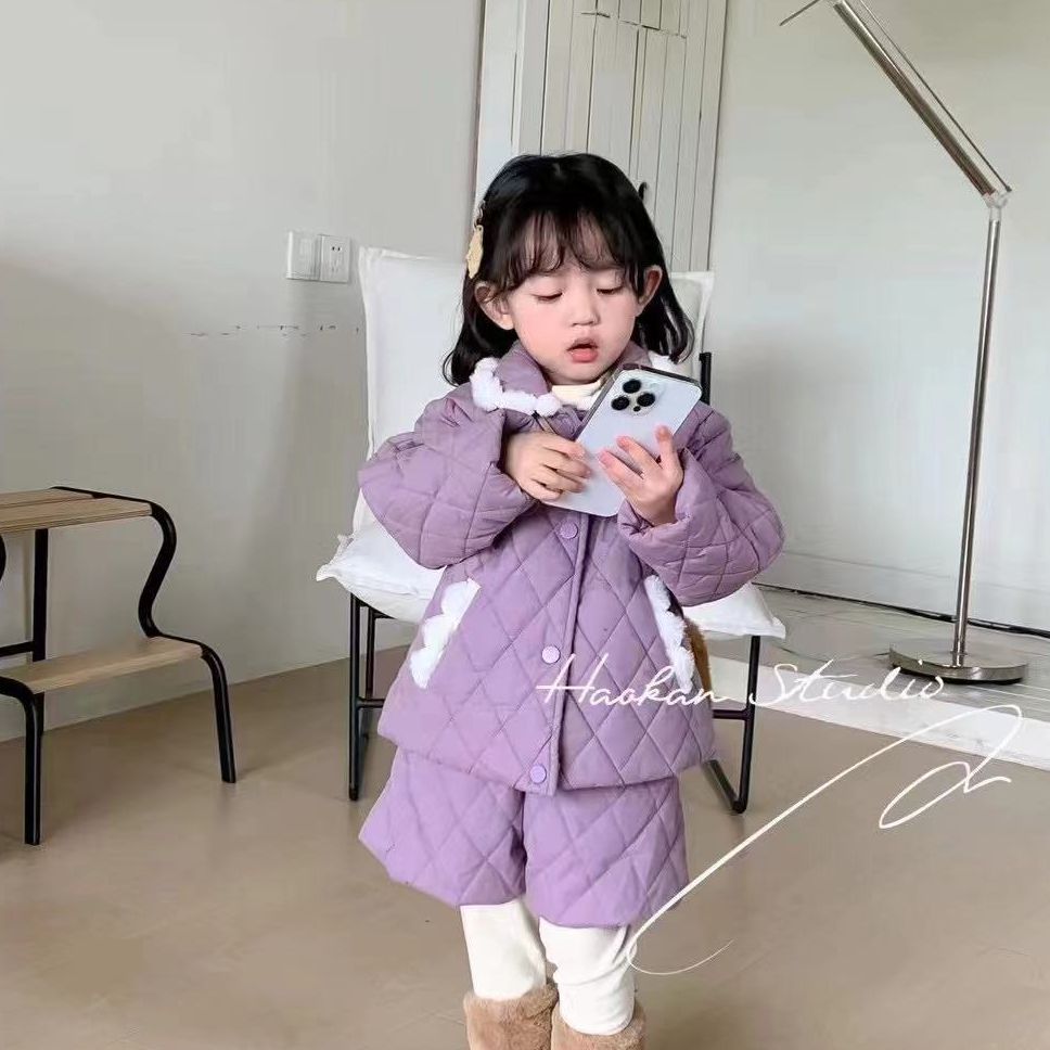 冬季套装组合M4766女童外套