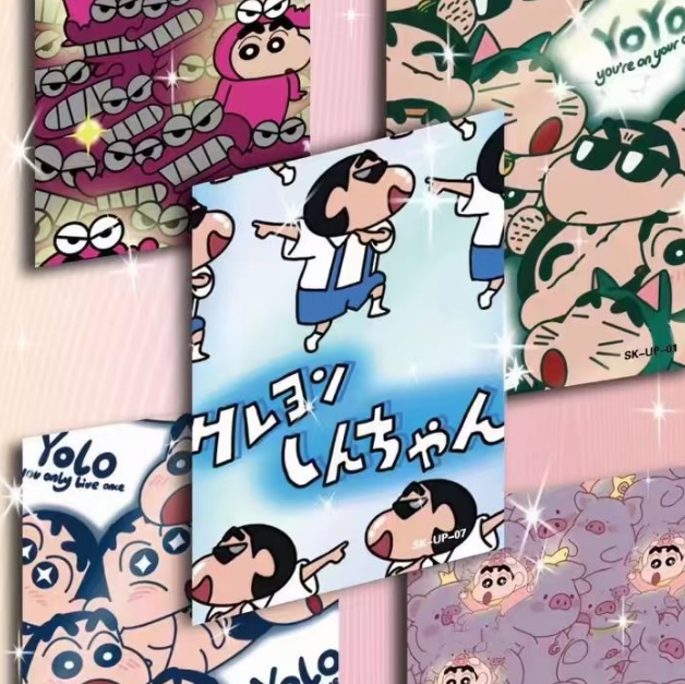 【平拆盒】蜡笔小新珍藏卡牌盲盒diy默认代拆平拆盒