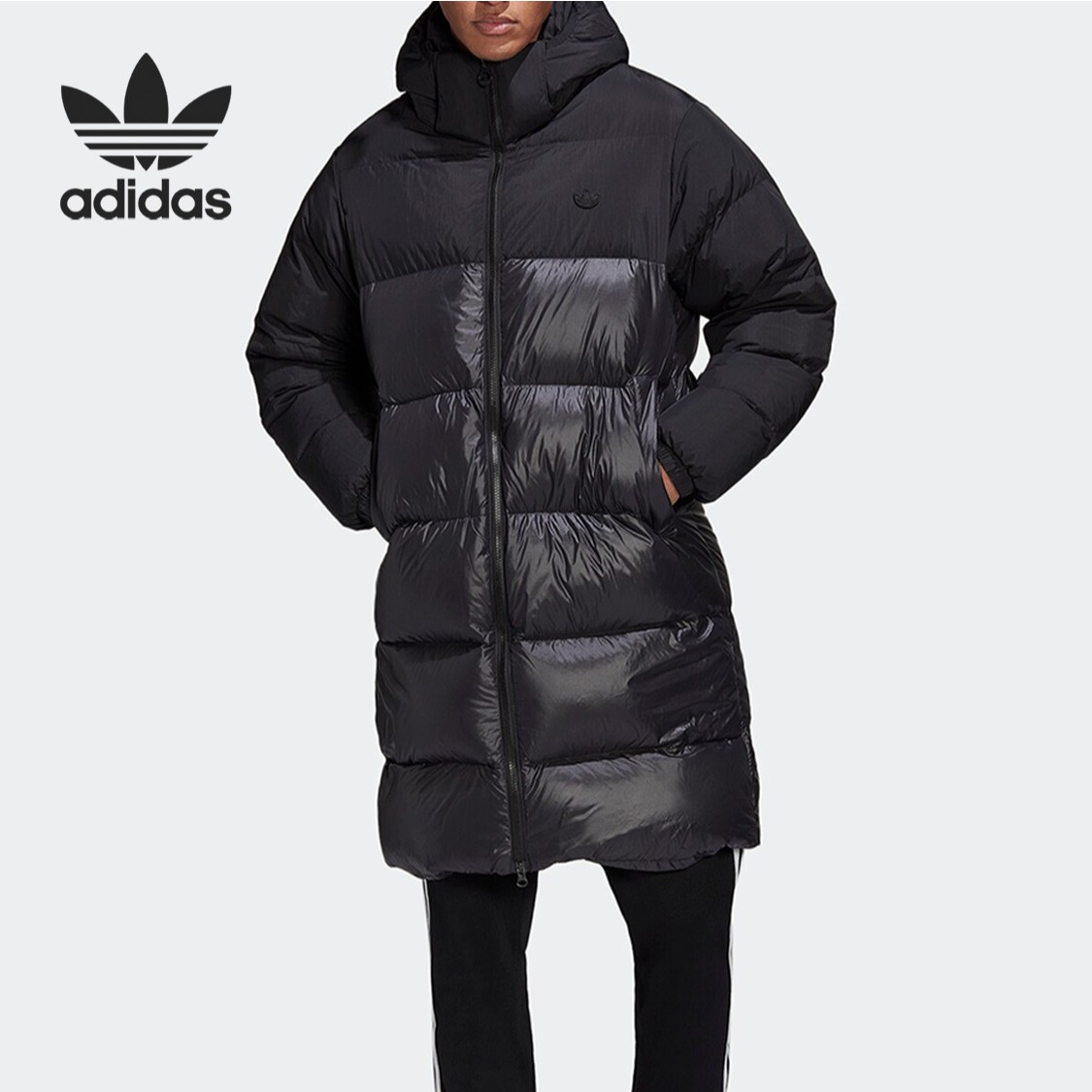 【赛特奥莱】Adidas阿迪达斯2023冬季秋冬时尚保暖防风羽绒服HL9209