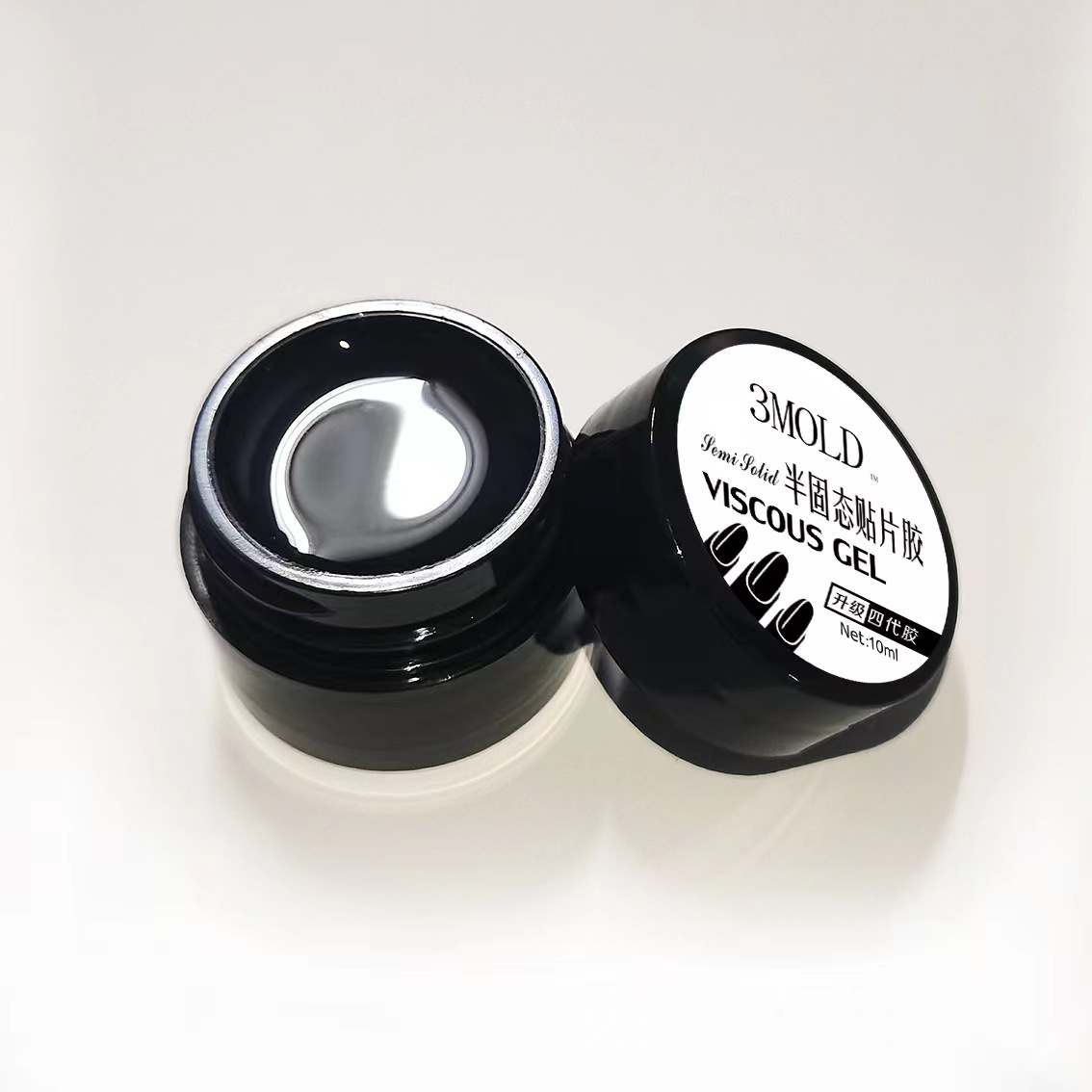 MuMu NAIL【固态胶】【光疗灯】牢固透明固态胶蓄电迷你光疗灯