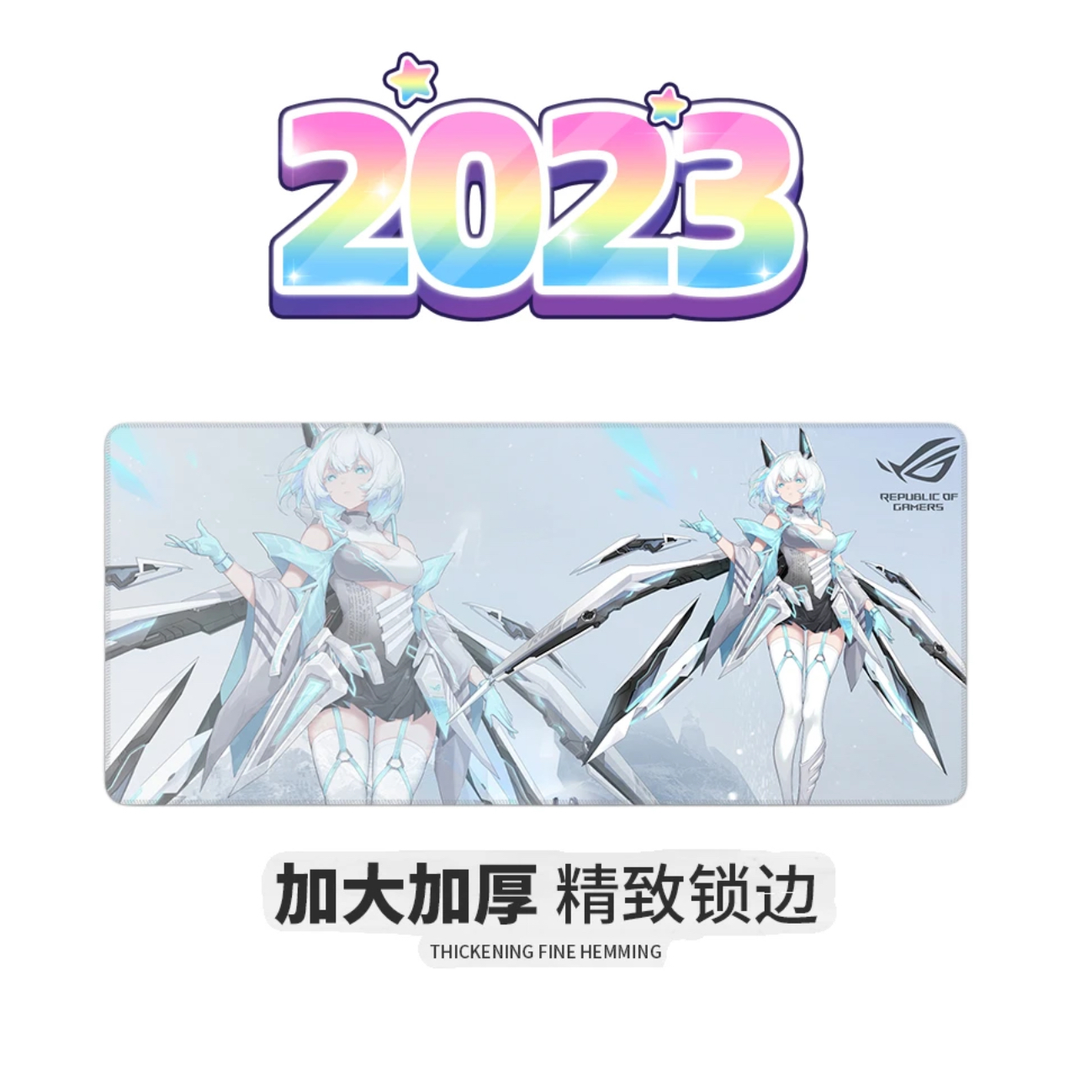 【小宇专属】吹雪姬鼠标垫电竞游戏办公防滑键盘垫电脑桌垫
