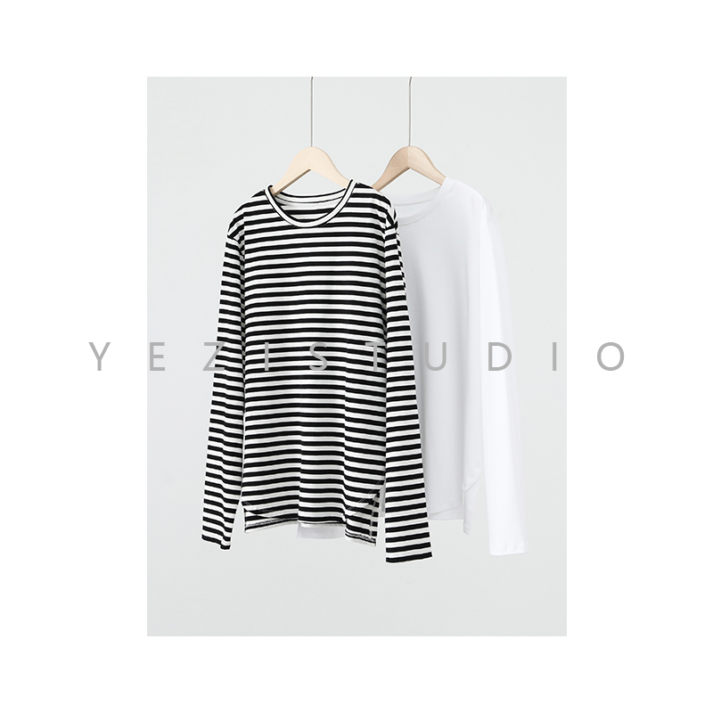 “黑白奏”百百棉百搭套头打底衫23318208（23318210）