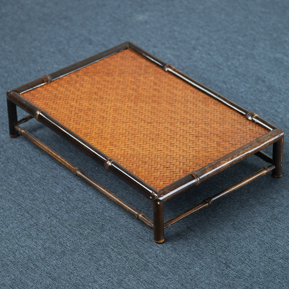 ZZ021手工紫竹明台小摆台