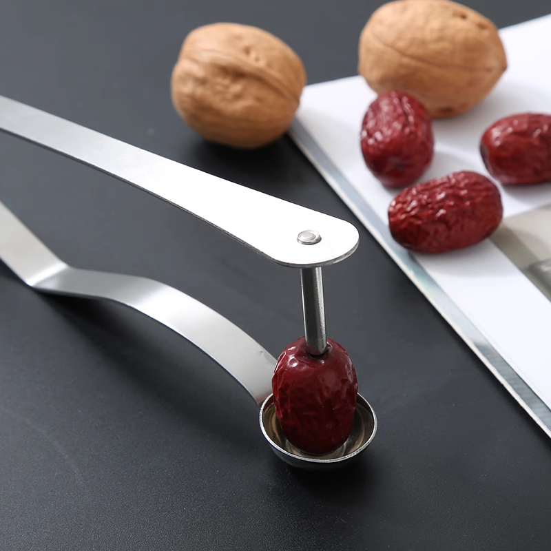 【买1发2】红枣去核器加厚不锈钢家用去籽工具厨房大小枣山楂去核器