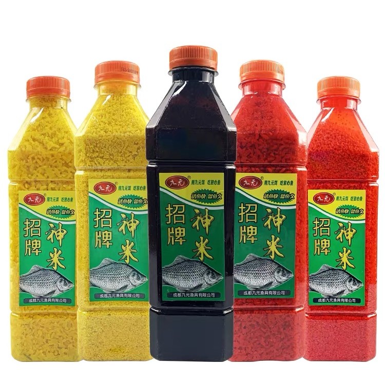 Xibu feng/西部风九元招牌神米800克酒米打窝米窝料冬季通杀垂钓