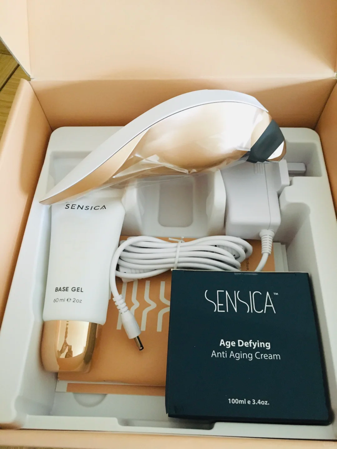 Sensica家用动态电动射频脸部按摩仪5代