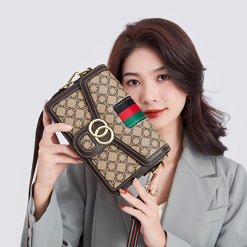 MK包包女包欧美新款复古小方包时尚百搭单肩包高级感女士斜挎包潮
