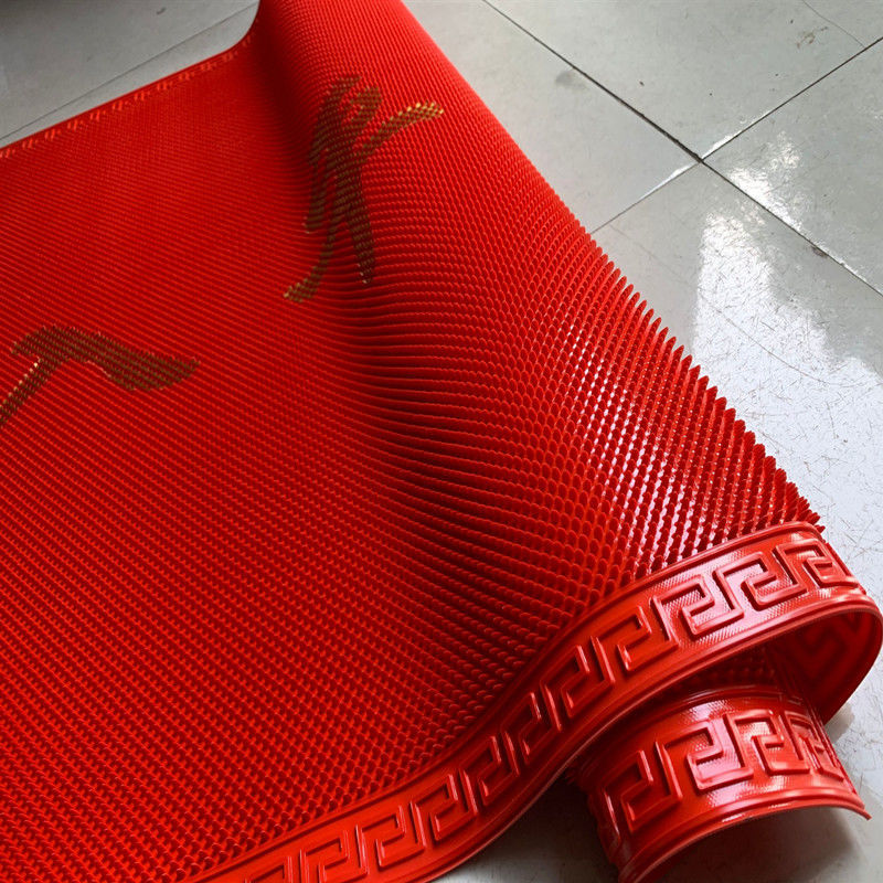 硅胶地垫入户门垫刮泥垫家用商场烫金字刮泥蹭土防滑垫门口脚垫