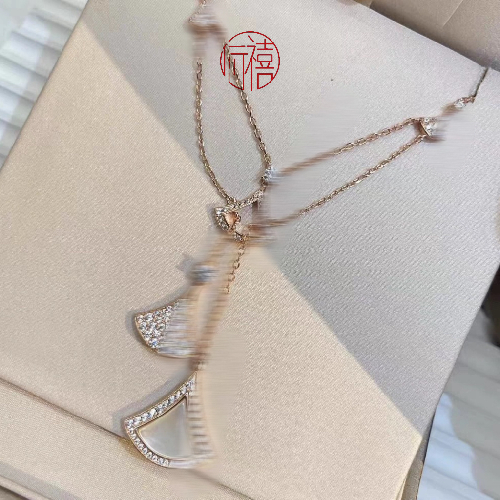 铜合金吊坠 A03-3多扇双层裙子项链