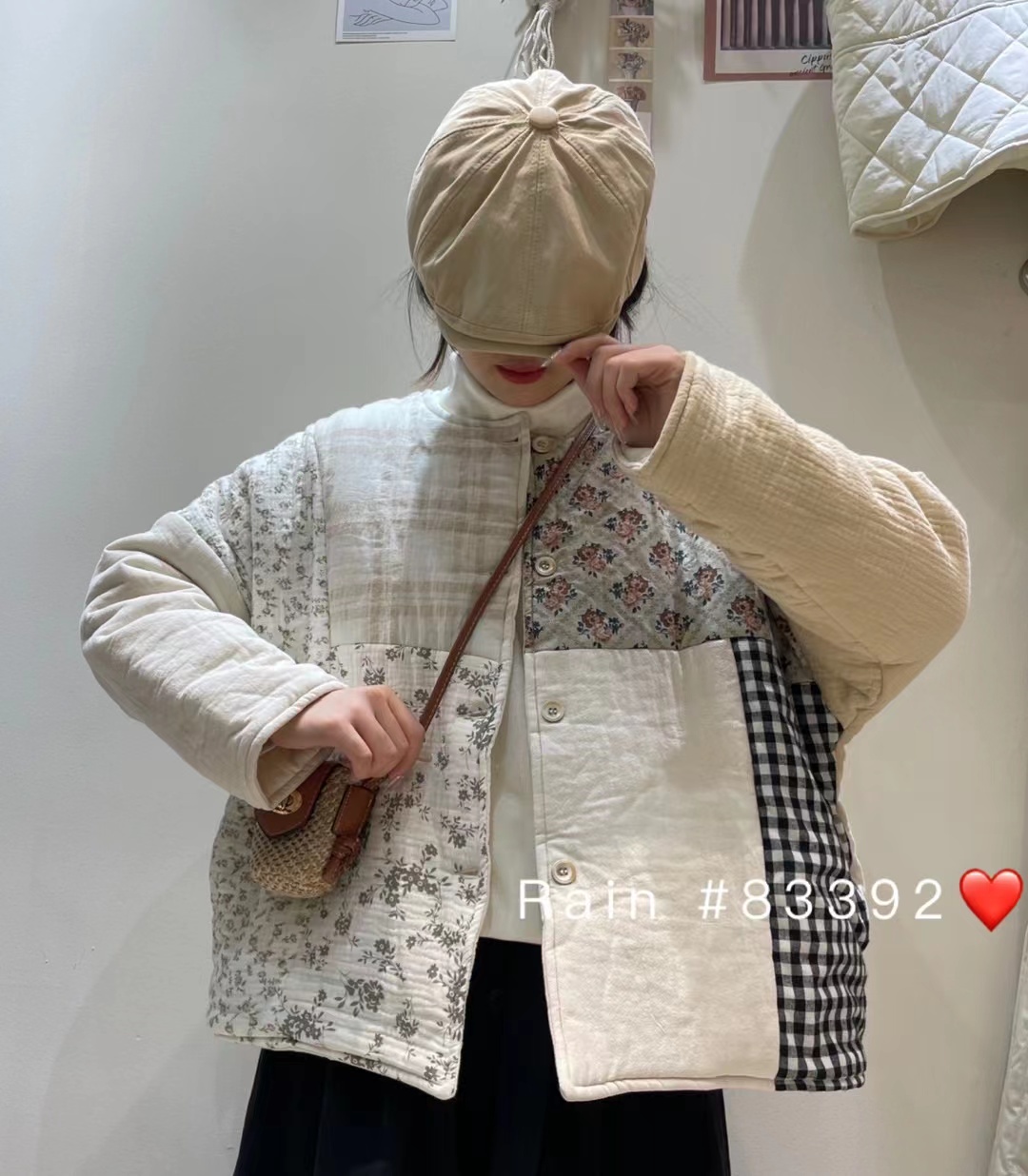 叨叨推荐款 RS#83392#冬款加棉外套（冬季新款）FL