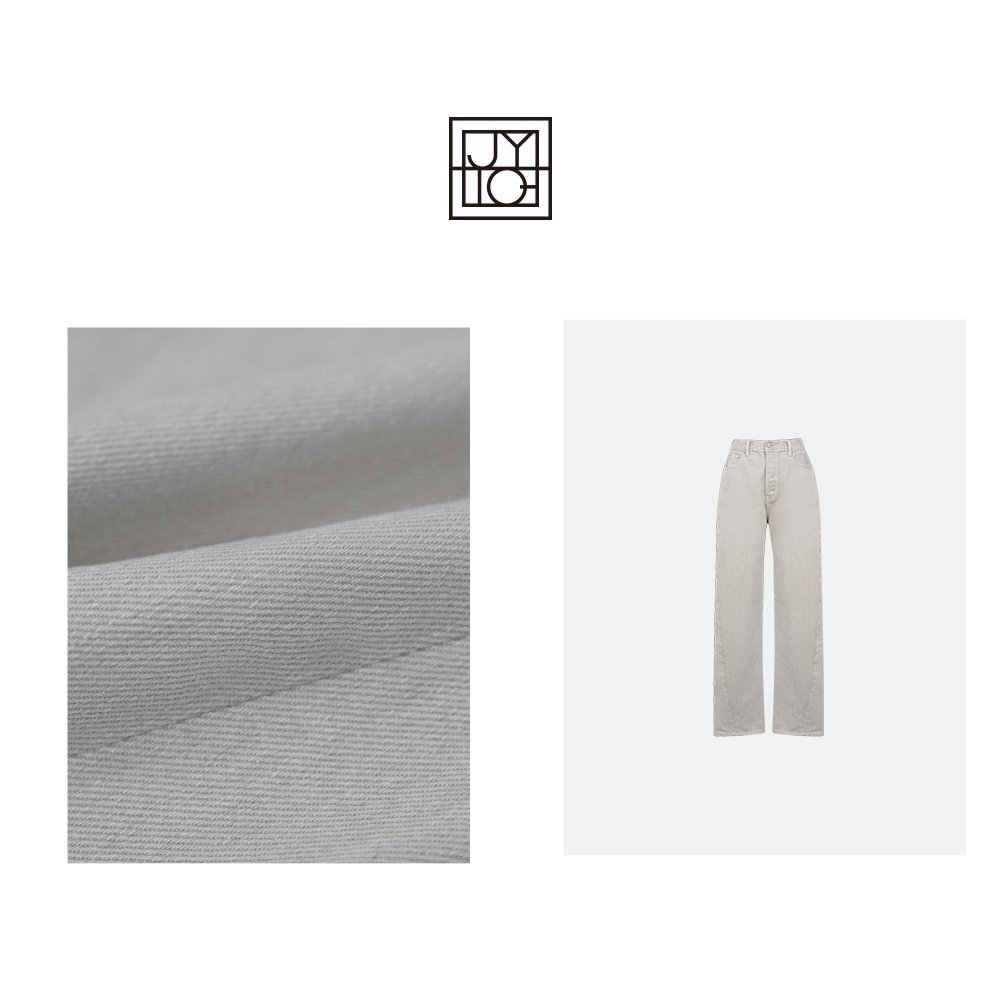 JiaoyeKequer【伦敦雾】100%棉 老钱风灰色系裤子CZ-309KZ-YHXY838