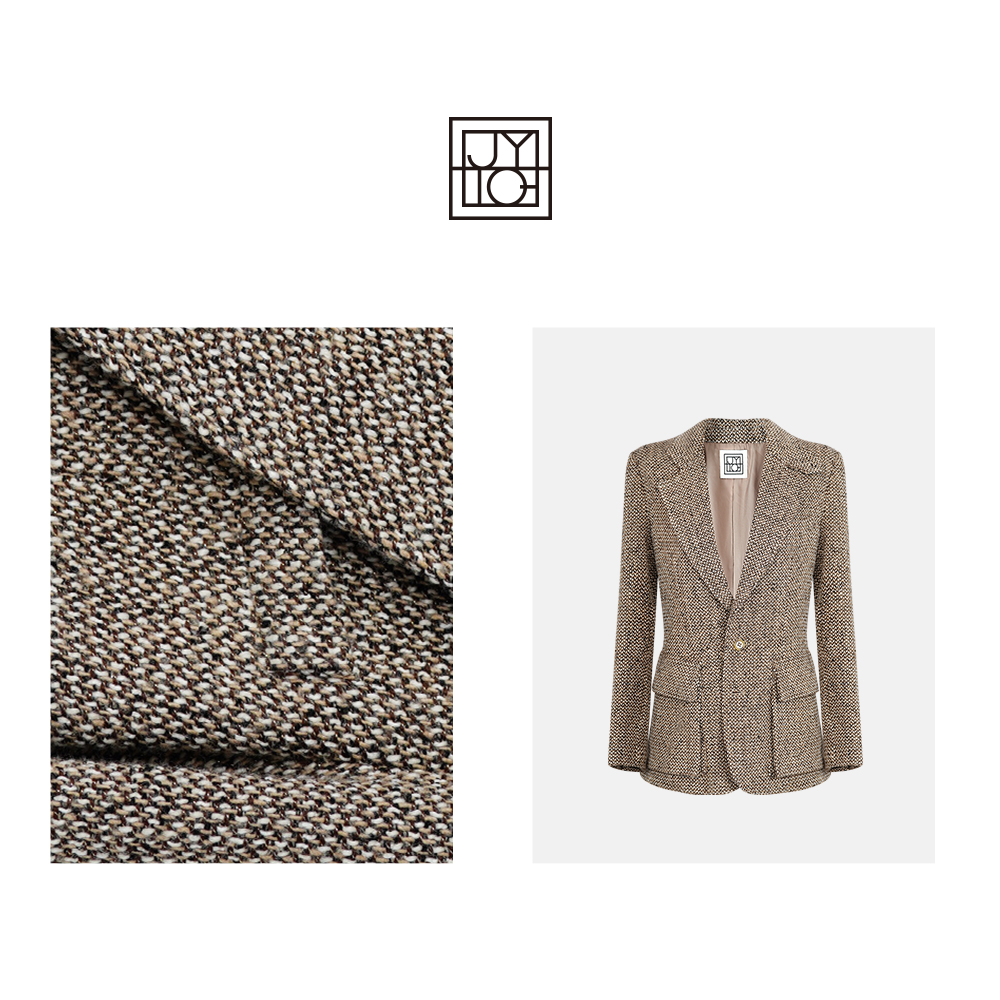 JiaoyeKequer【缪斯梦】绵羊毛 秋冬老钱风西装 CZ-310XZ-NHS13124