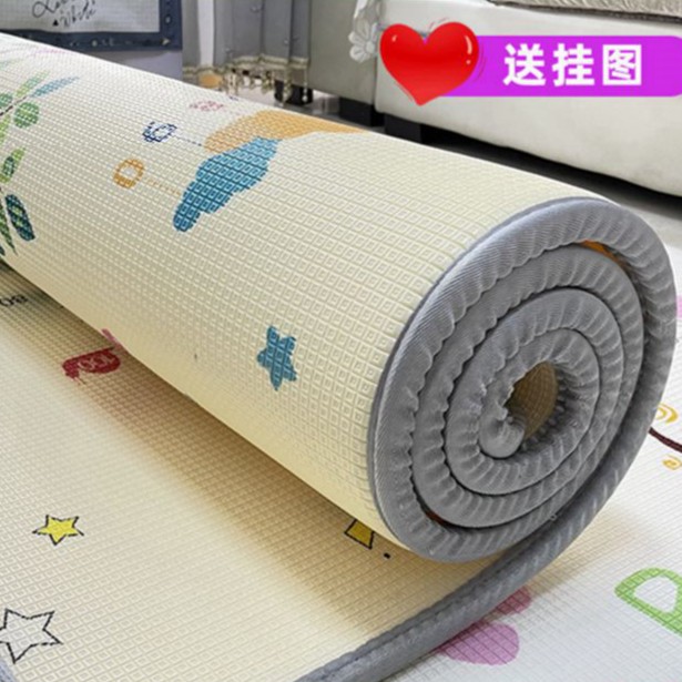 宝宝爬行垫加厚婴儿客厅家用儿童爬爬垫整张拼接可折叠泡沫地垫子
