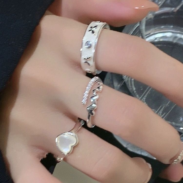 合金戒指 高级感海豚戒指独特个性轻奢小众设计感时尚气质百搭素