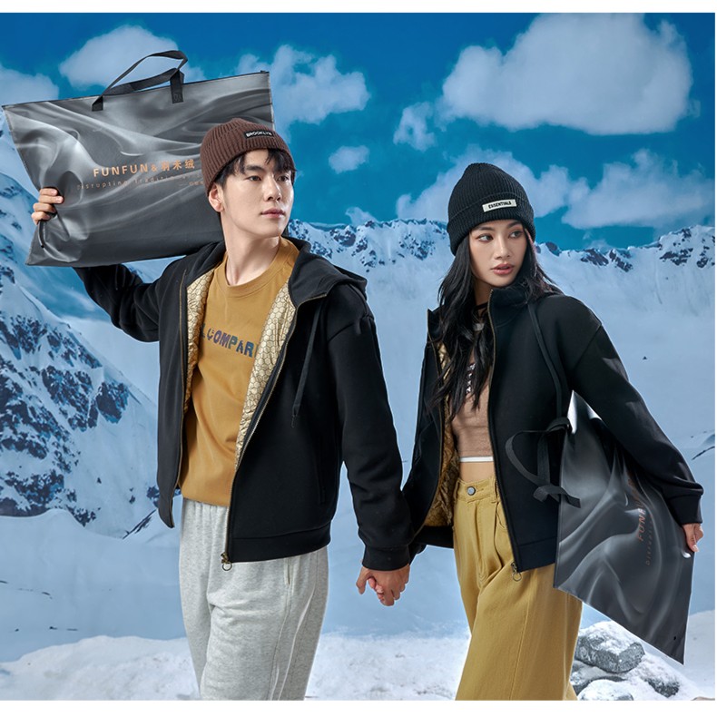 【C魅甄选】羽绒外套 防风防尘保暖防护锁温90白鸭绒