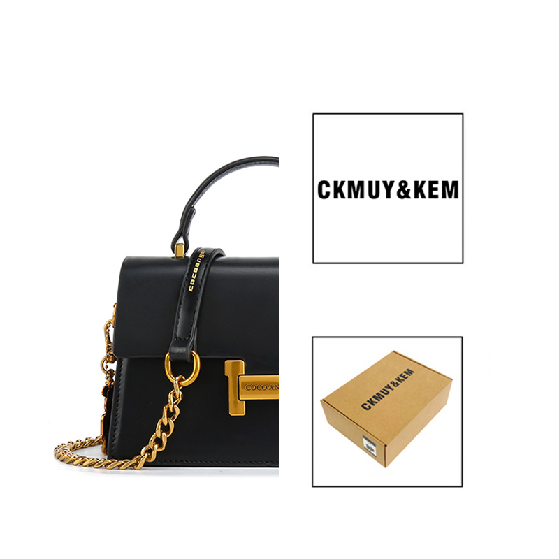 【带礼盒】CKMUY&KEM2024新款链条斜挎包时尚百搭网红ins单肩包A849