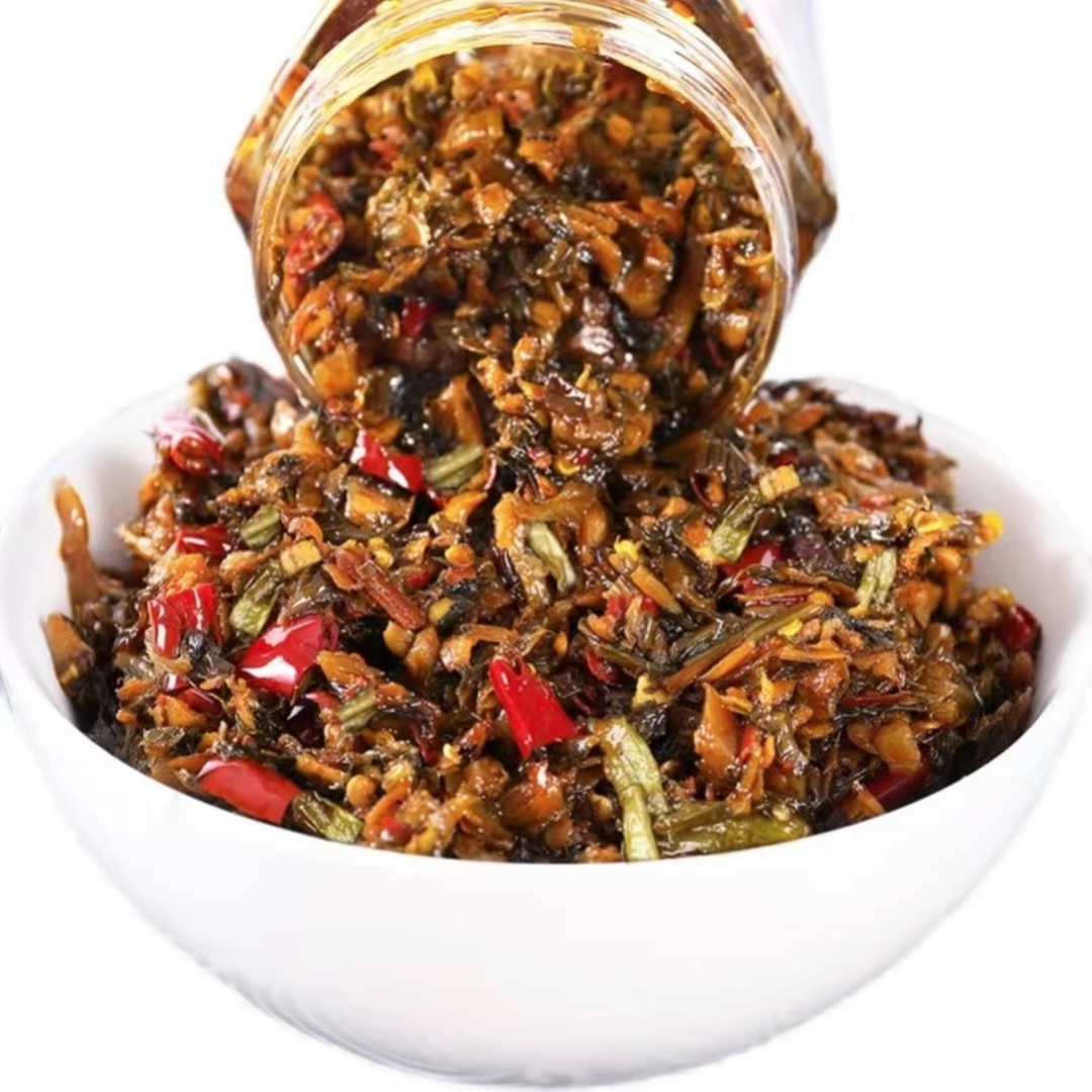 农家香辣外婆菜下饭菜甄选自然即食精选手工爽脆美味湖南特产罐装
