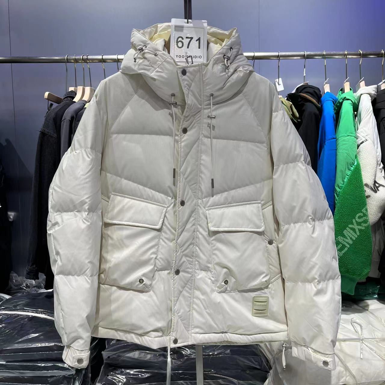 男士潮牌时尚休闲潮流百搭羽服夹克 仓058