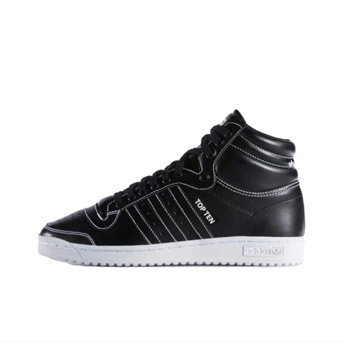 adidas/阿迪达斯 Top Ten Hi 黑色 高帮 休闲运动鞋 男款 F37608