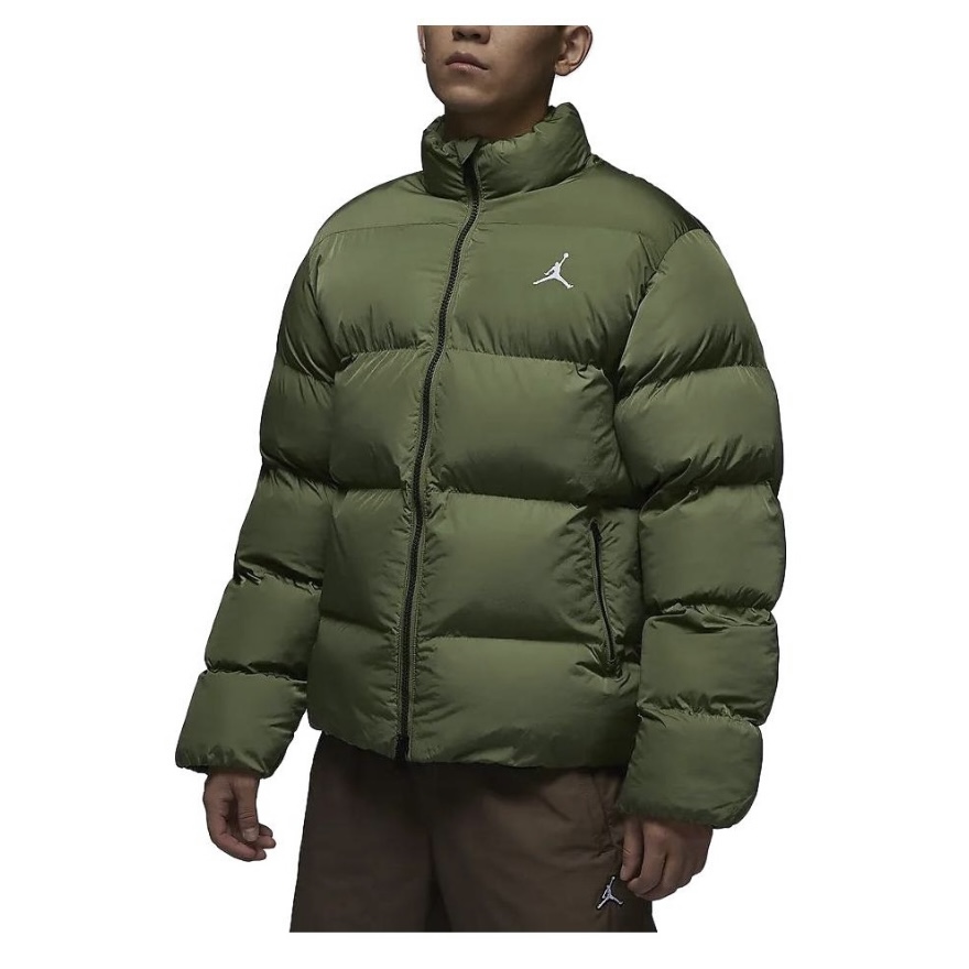【世贸天阶JD】Nike男子JORDAN运动休闲宽松立领棉服外套FB7332340