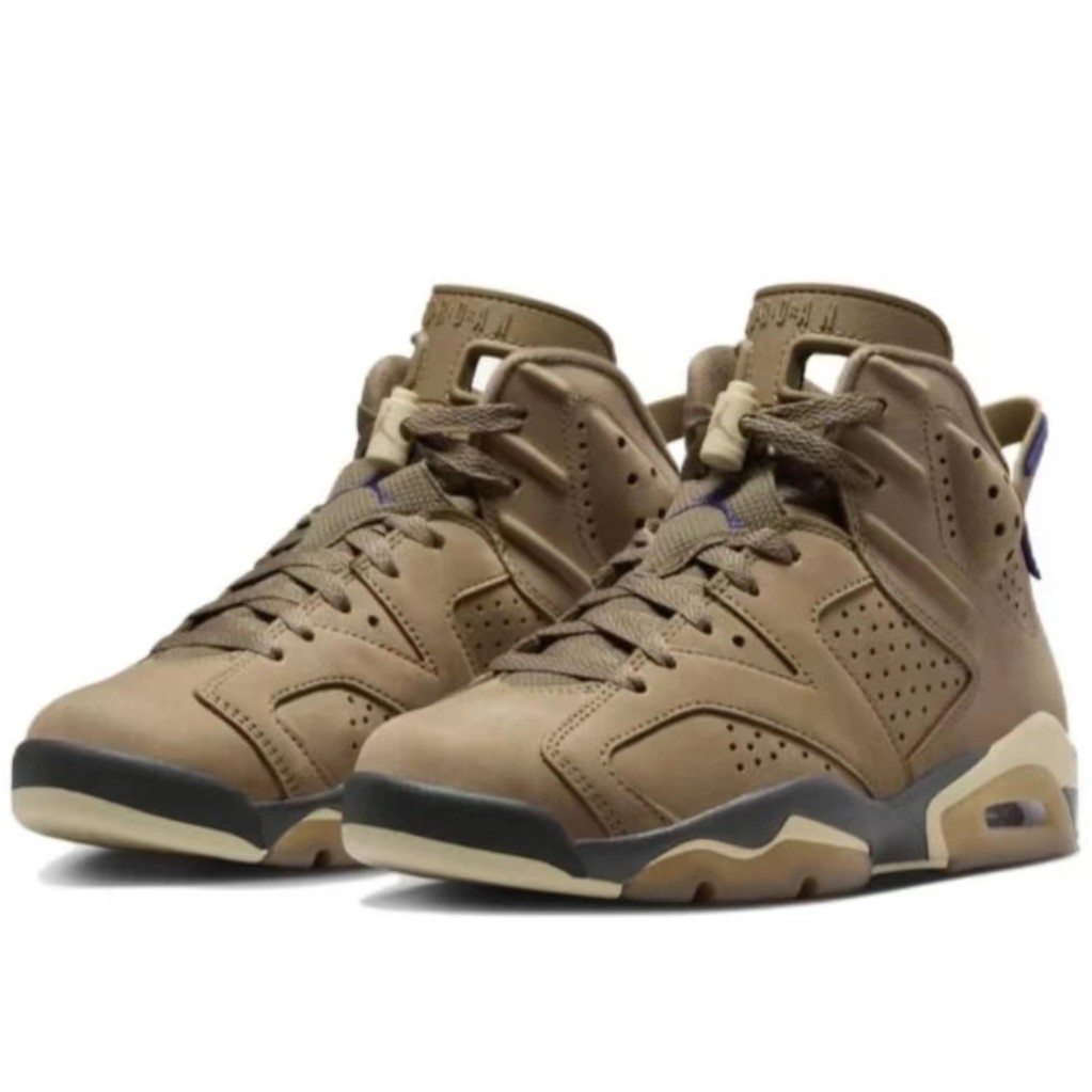 【世贸天阶JD】JORDAN 6 RETRO GTX男女款复古棕色篮球鞋FD1643300