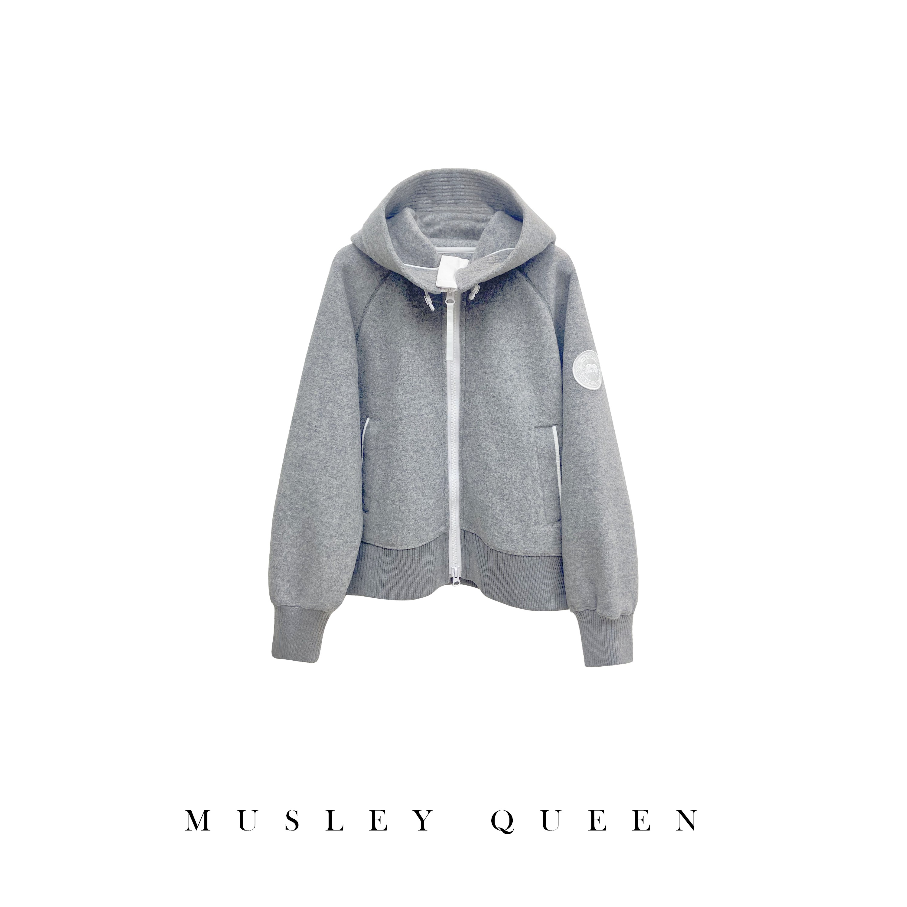 HIMEGANJANE羊毛天丝抓绒飞行员夹克YM63-1993